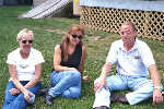 Sue with friends