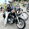 Show Bike with proud owner